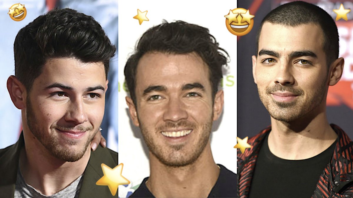 Nick Jonas, Joe Jonas, Kevin Jonas. 
