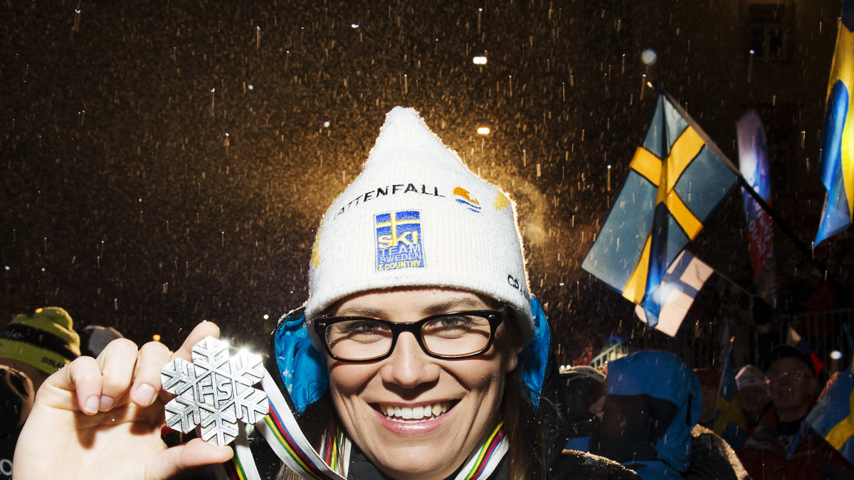 Ida Ingemarsdotter tog Sveriges första medalj i längd-VM.