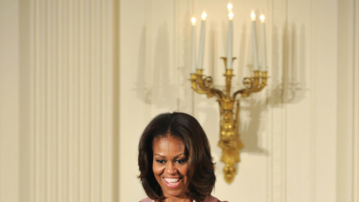 Michelle Obama är vita husets snyggaste mamma. 