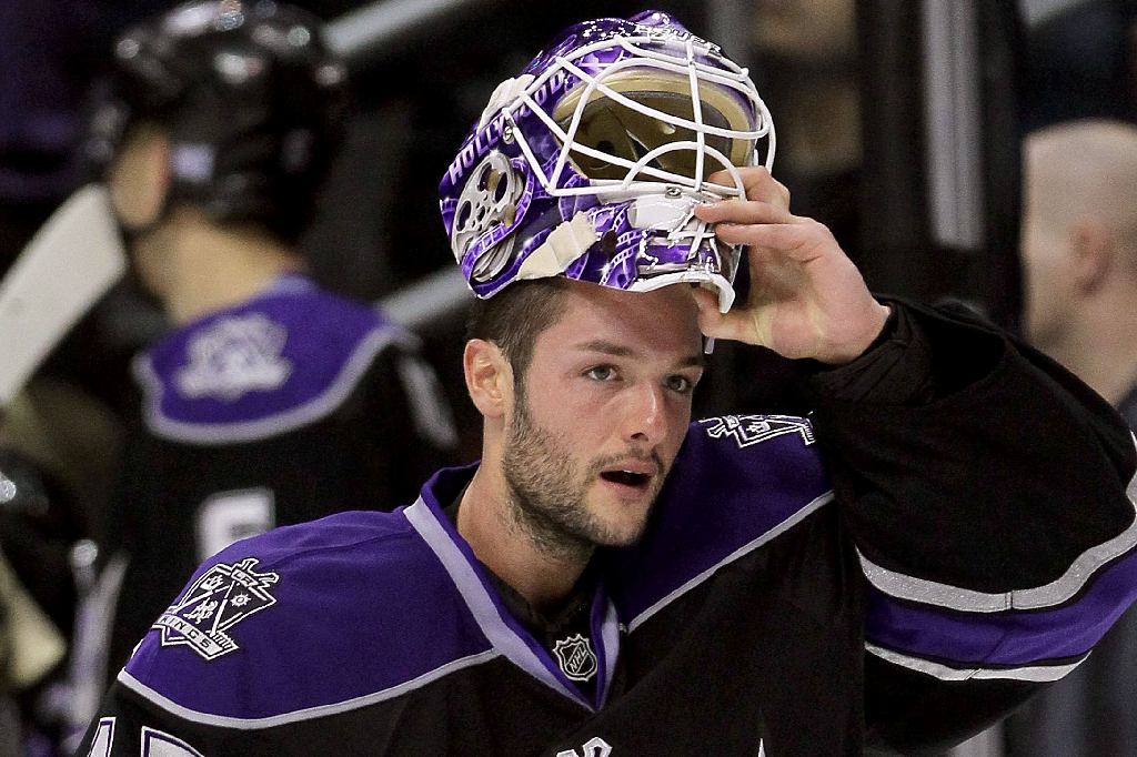 Jonathan Bernier, målvakt. Jonathan Bernier, målvakt.