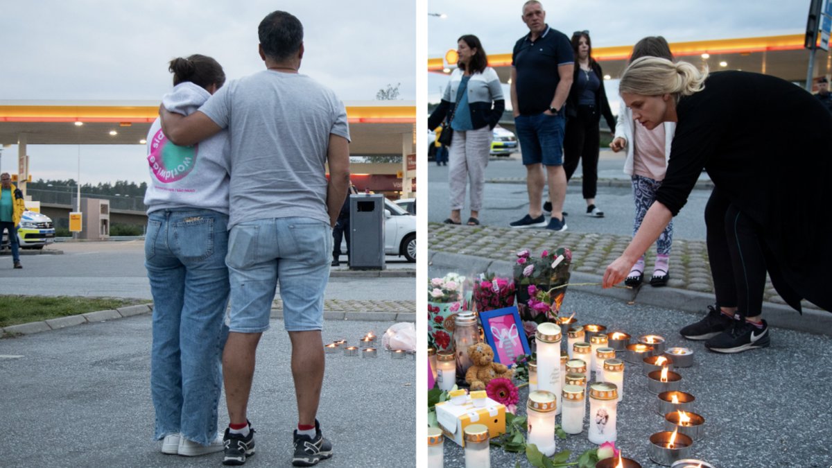 En 12-åriga flicka sköts till döds i Botkyrka. 