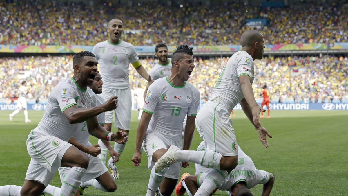 Och Algeriet stod emot bra. 