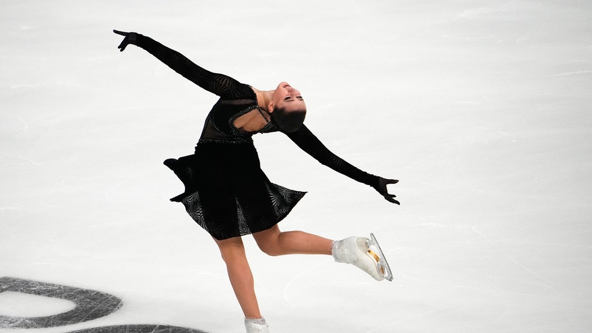 Kamila Valieva var med och tog guld för Ryssland under OS i Peking. Arkivbild.