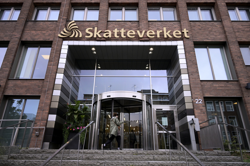 Skatteverkets huvudkontor i Solna. Arkivbild.