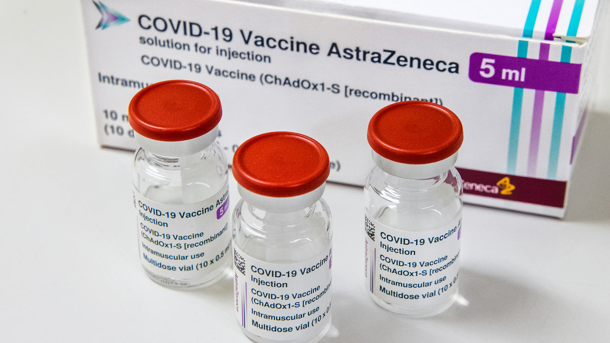 
Astra Zenecas vaccin mot covid-19.
Foto: Claudio Bresciani / TT / Kod 10090