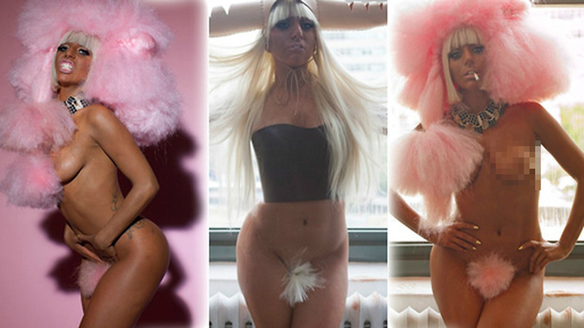 Lady Gagas nakenbilder har läckt ut. 