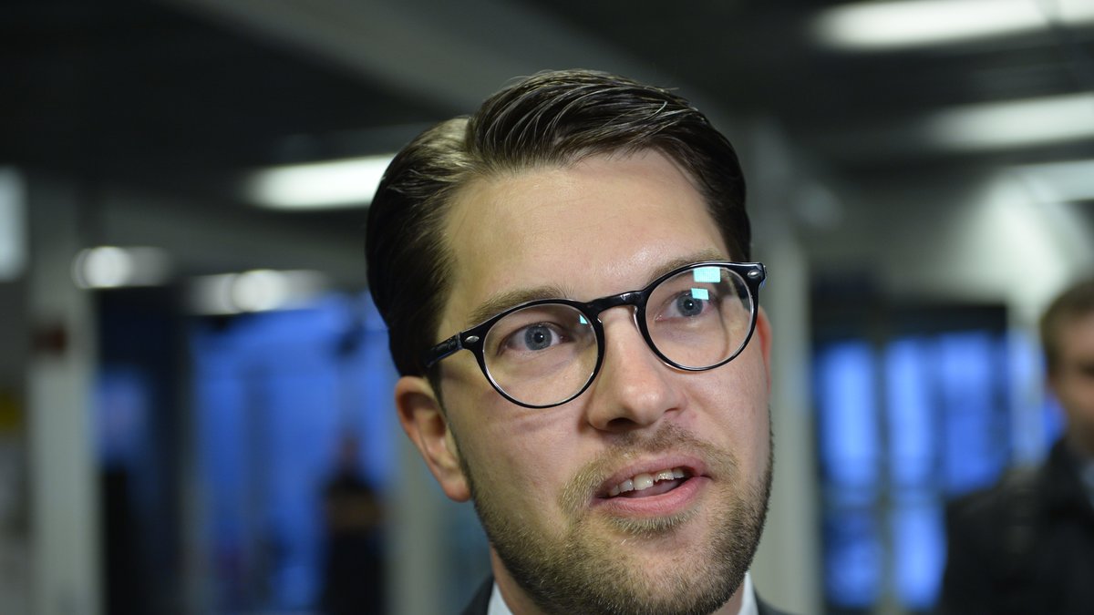 Jimmy Åkesson, partiledare Sverigedemokraterna.