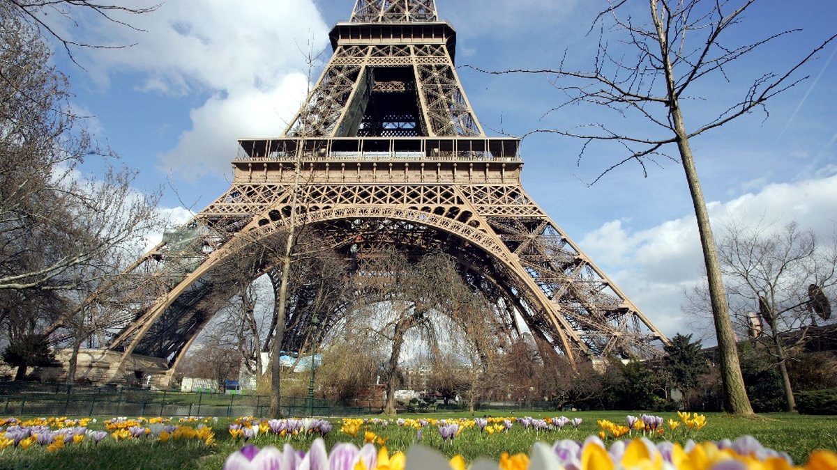 Erika Eiffel "gifte sig" med Eiffeltornet 2007.