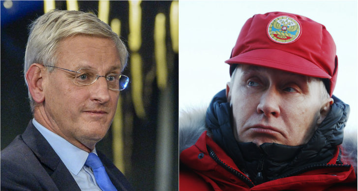 Vladimir Putin, Carl Bildt, Ryssland