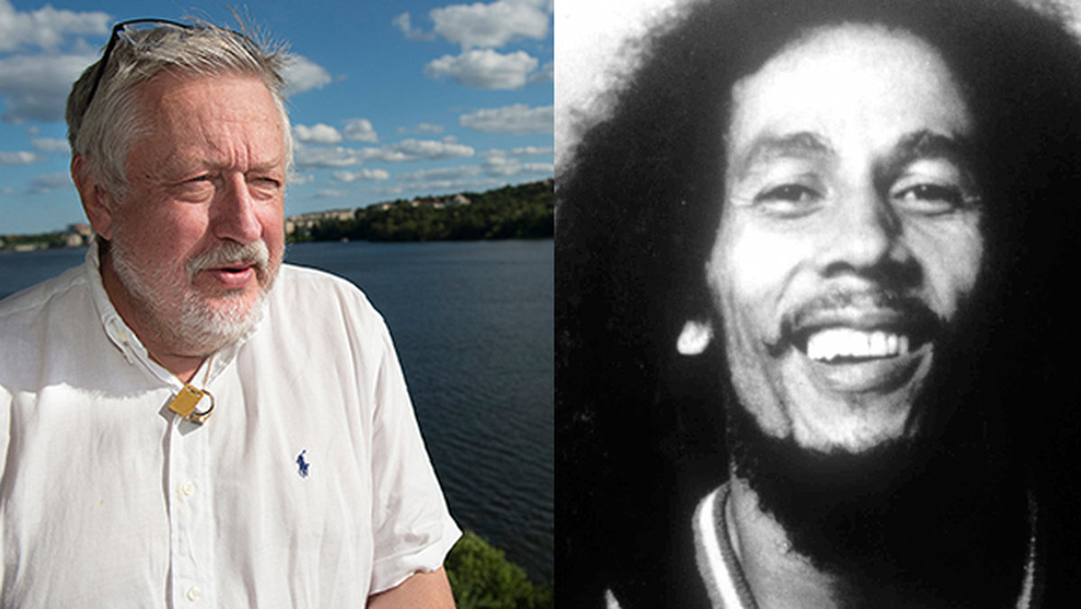 Leif GW Persson och Bob Marley.