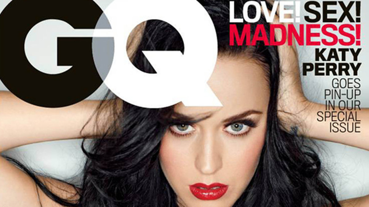 Katy Perry pryder omslaget av GQ.