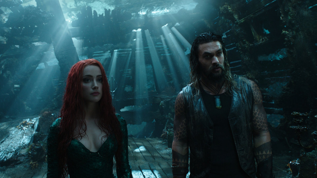 Miljontals Johnny Depp-fans kräver att Amber Heard klipps bort ur den kommande uppföljaren till 'Aquaman'. Arkivbild.