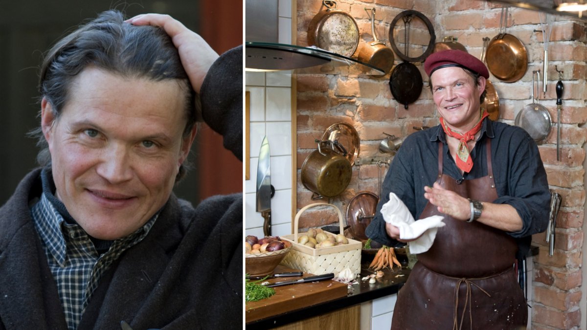 Per Morberg en av Sveriges mest välkända tv-kockar