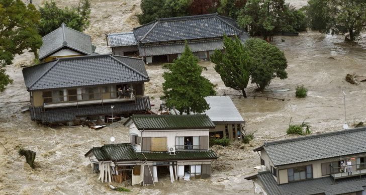 Katastrof, Japan, Flod