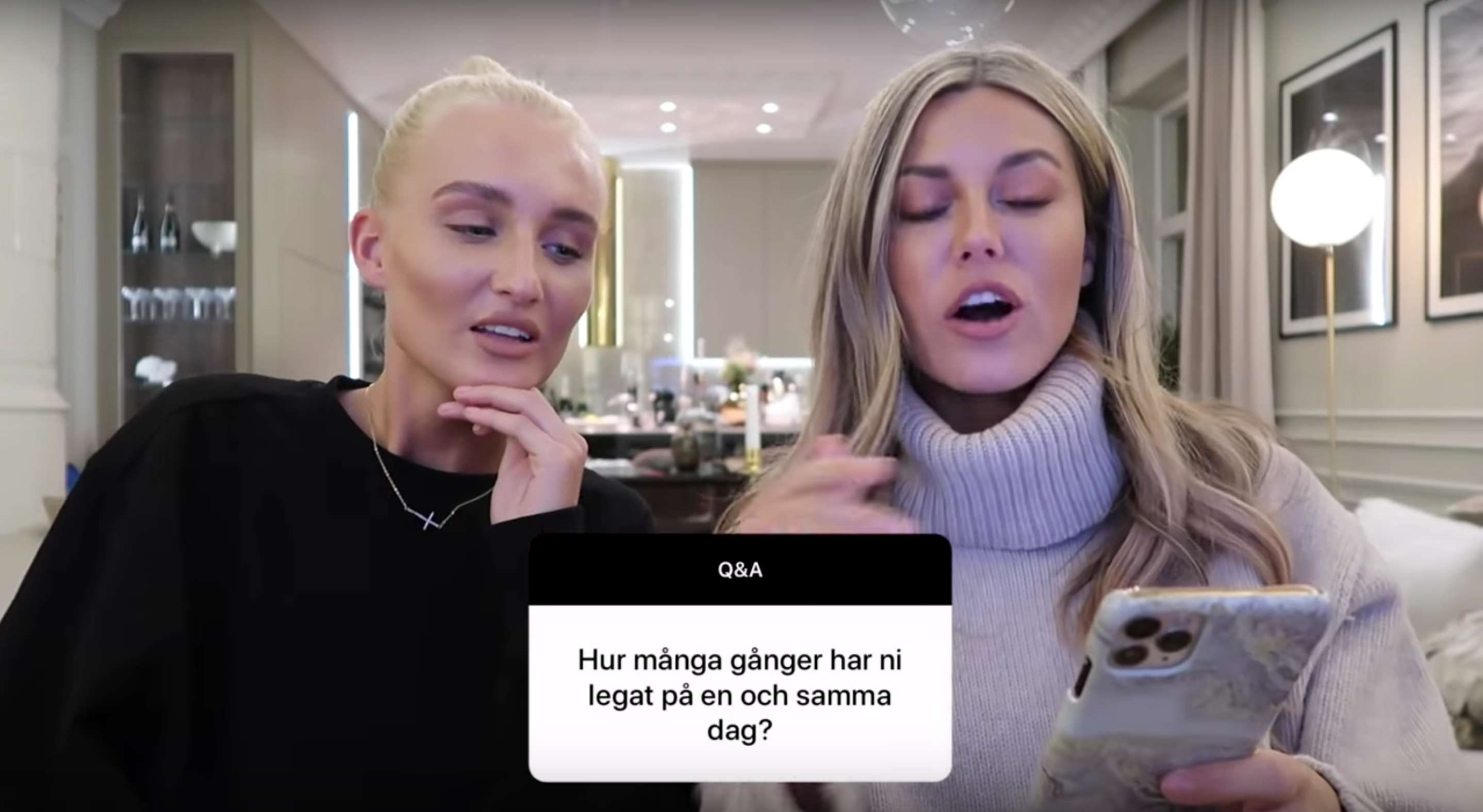 Lovisa Worge och Bianca Ingrosso Lovisa Worge och Bianca Ingrosso