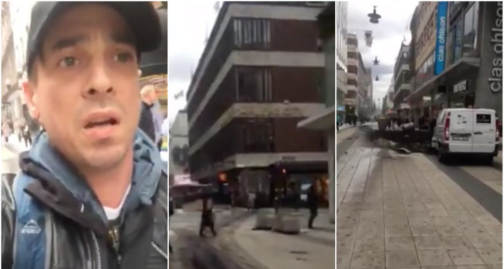 Terrorattentatet på Drottninggatan, Drottninggatan, Rakhmat Akilov, Åhlens