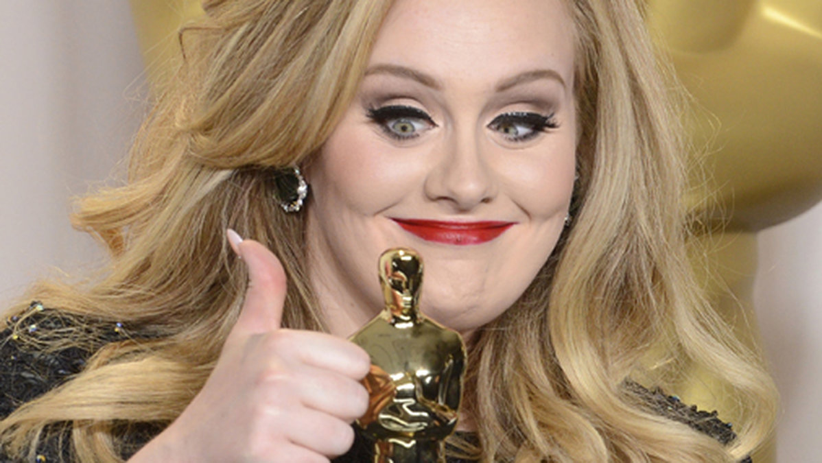 Adele vann en Oscar i söndags.