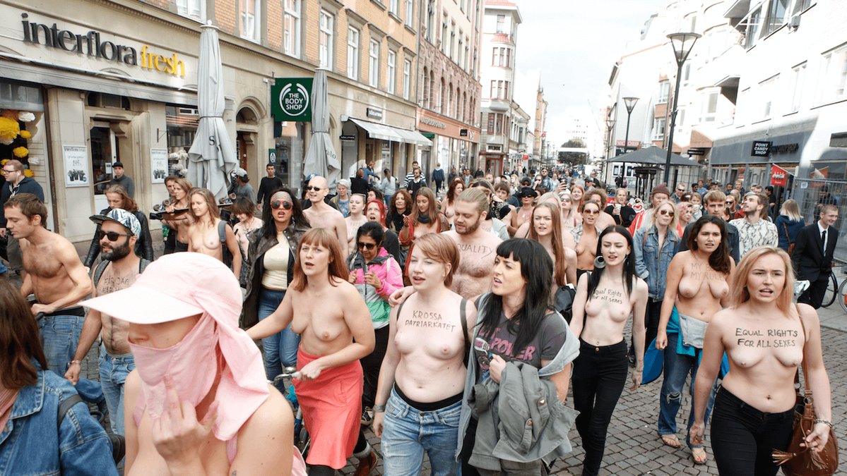 Arrangörerna till demonstrationen i Malmö såg den som sitt segertåg. 