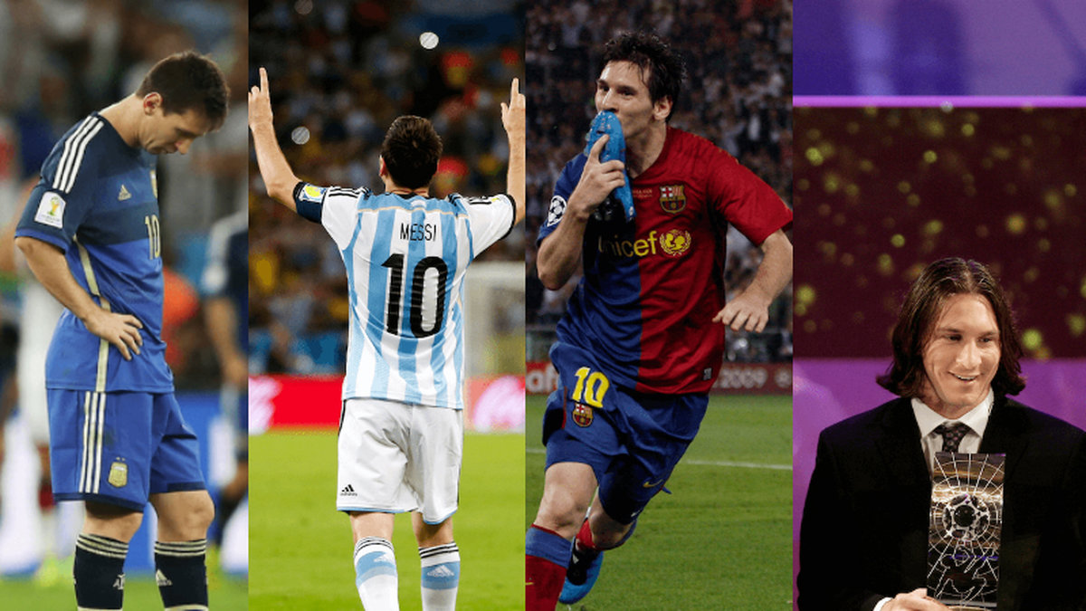 Höga toppar och djupa dalar för Leo Messi.