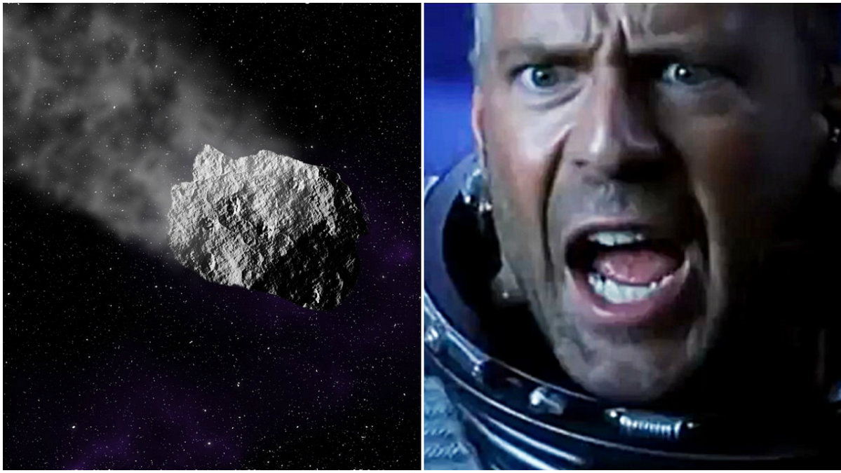 Jorden träffas av meteoriter varje dag, men vi hotas även av riktigt stora asteroider