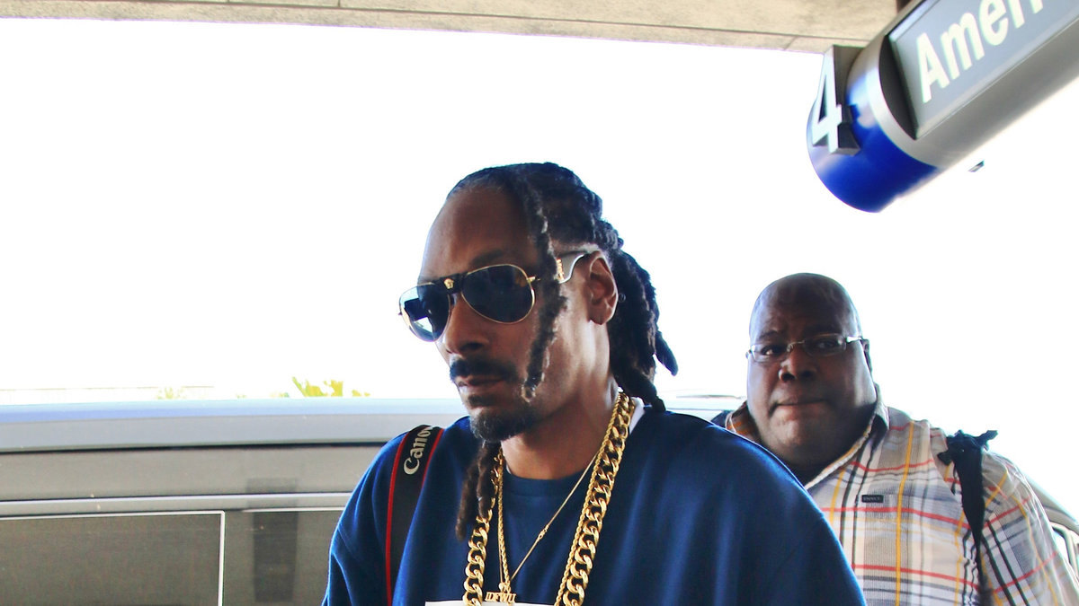 Snoop togs av polis i Italien.
