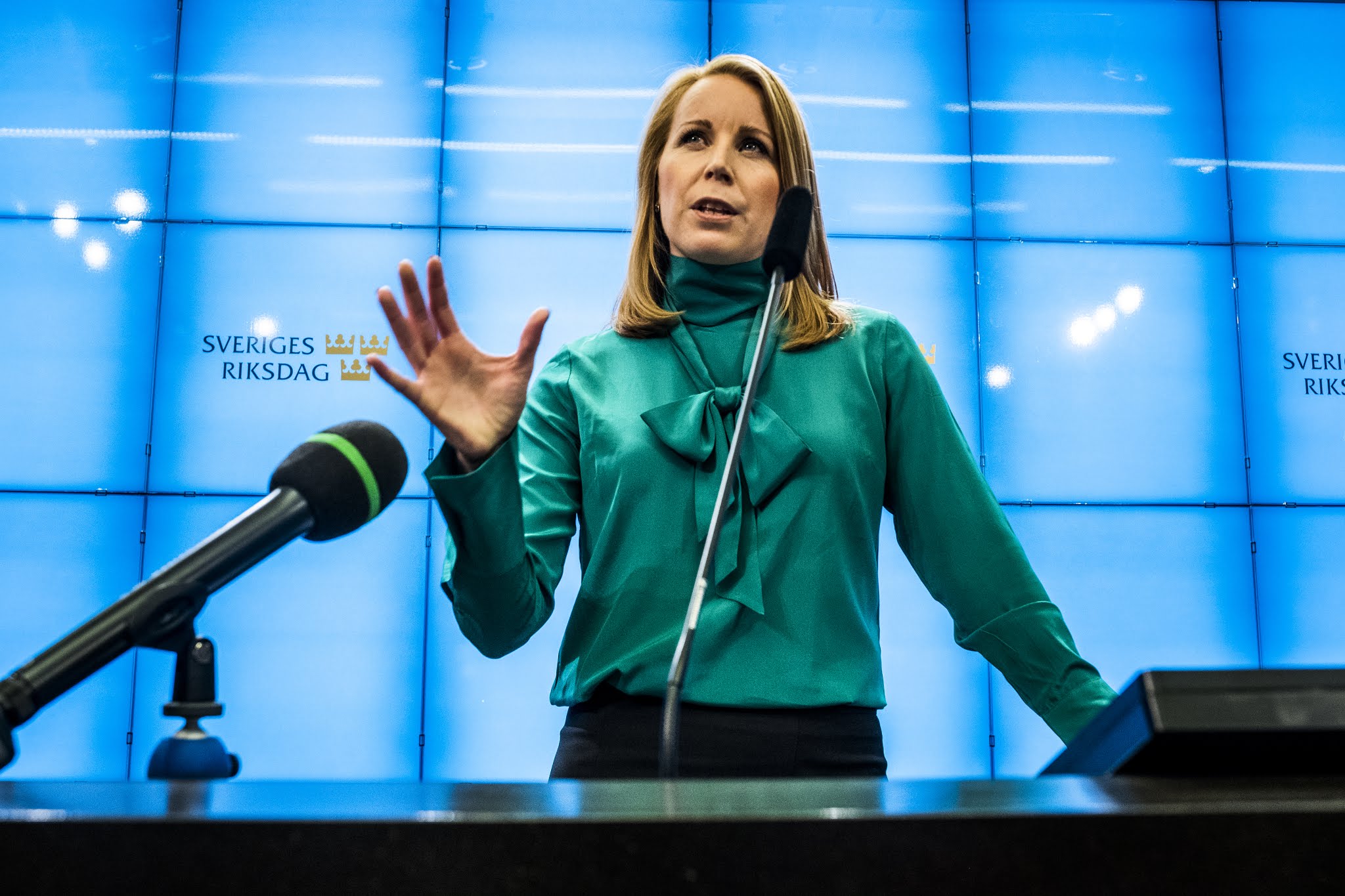 Annie Lööf, Sverigedemokraterna