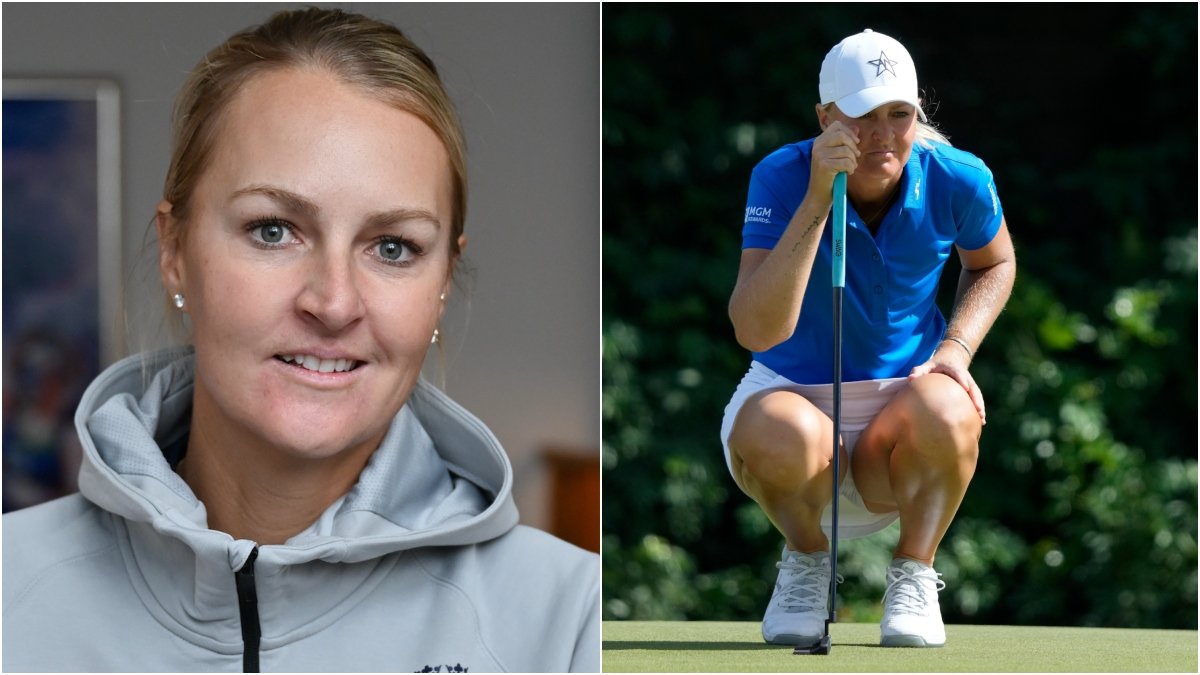 Golfstjärnan Anna Nordqvist är tillbaka efter en tuff tid. 