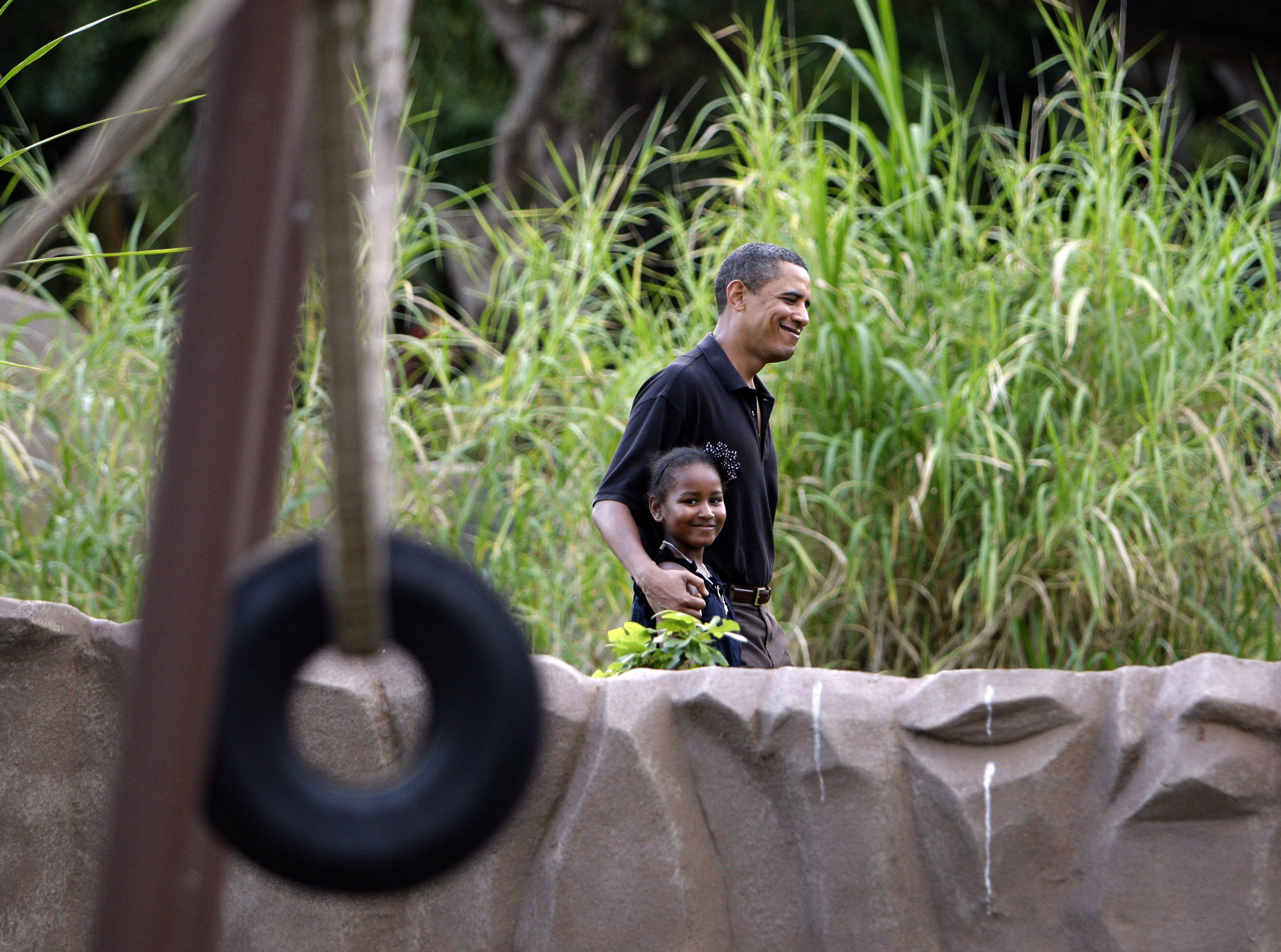 Barack Obama, Hawaii, Zoo