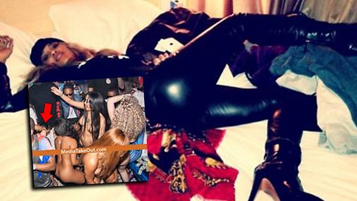 Ciara och Future blåste 400 000 kronor på att dricksa olika strippor på KOD. Och de blev väldigt förtjusta i en ljus tjej med en extremt stor rumpa – en så kallad skripper