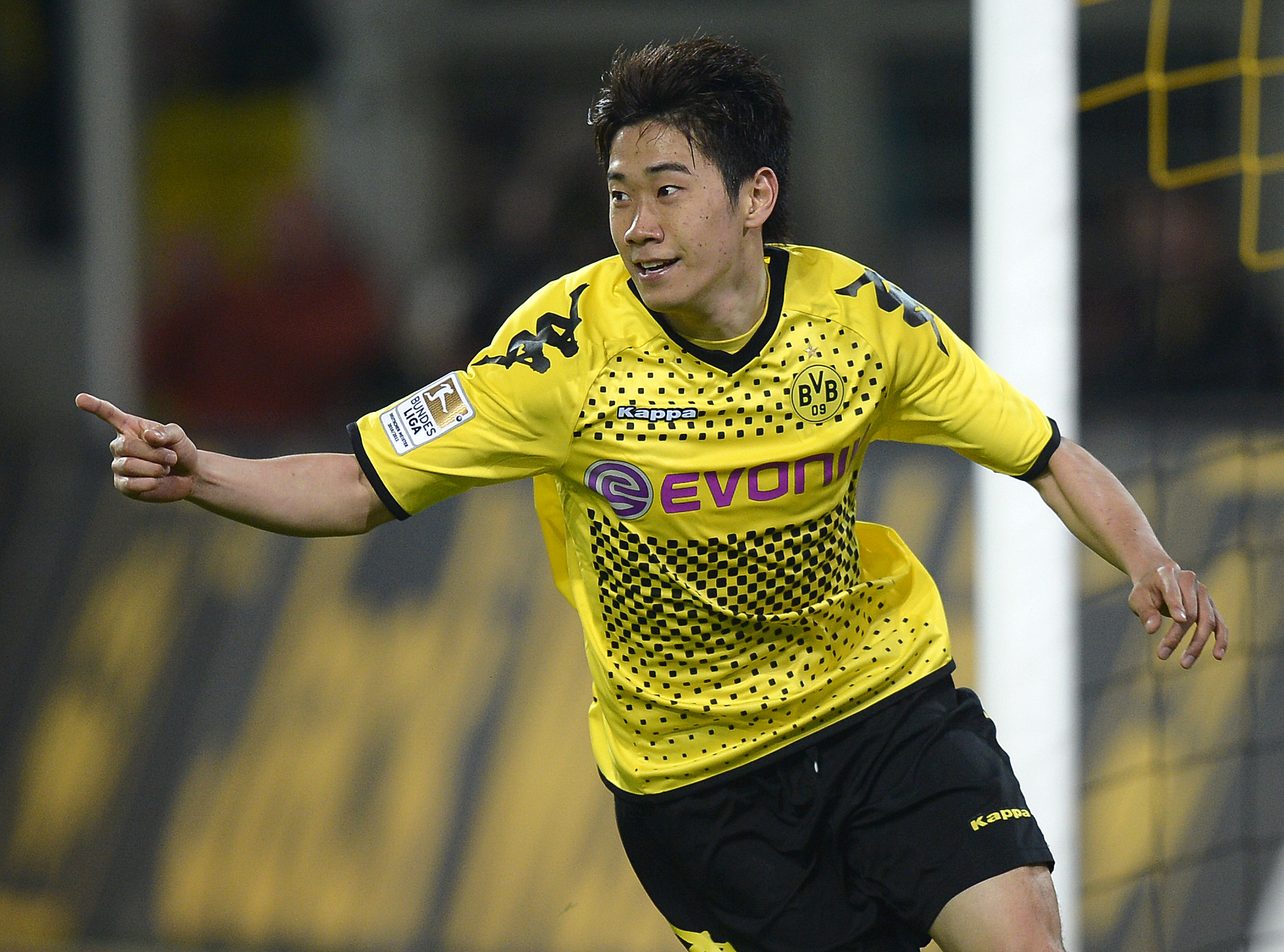 Fotboll, Bundesliga, Borussia Dortmund, Shinji Kagawa