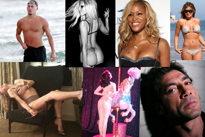 Channing Tatum, Lady Gaga, Carmen Electra, Courtney Love, Dita von Teese och Javier Bardem har alla strippat.