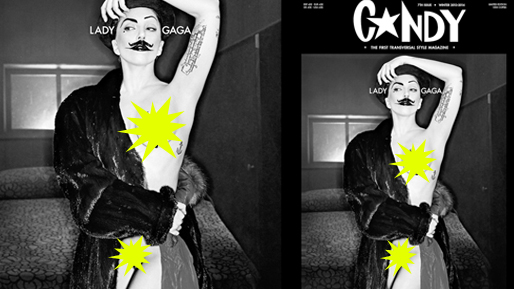 Lady Gaga lämnar inget åt fantasin. OBS: Varning för ocensurerade bilder i bildspelet! 