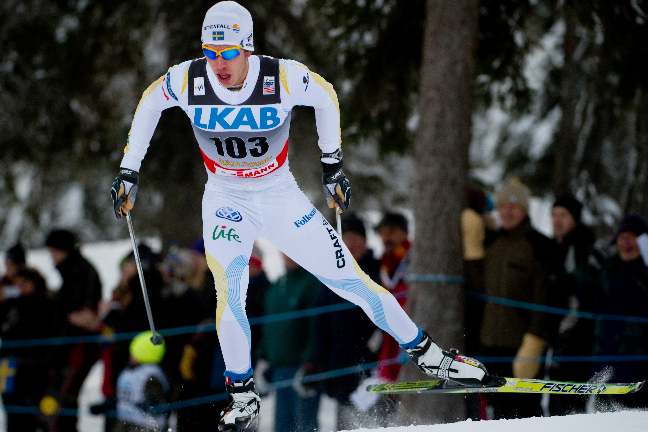 Sverige, Petter Northug, Marcus Hellner, Devon Kershaw, Jesper Modin, skidor, Dario Cologna, Sprint