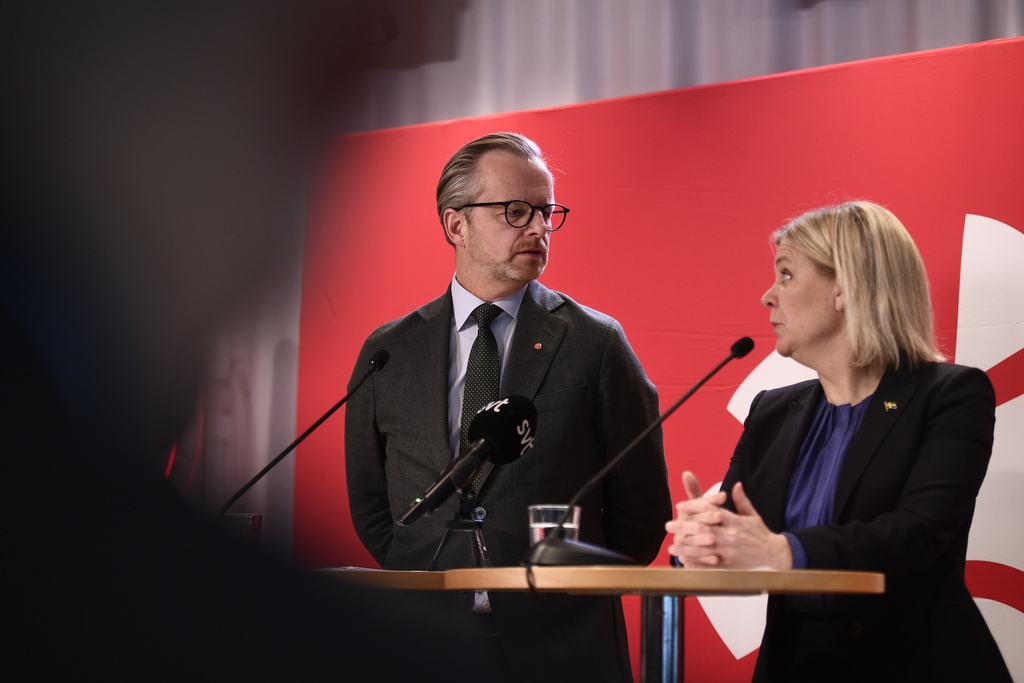 Politik, TT, Magdalena Andersson, Socialdemokraterna