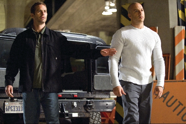 Paul Walker och Vin Diesel är filmernas huvudroller.