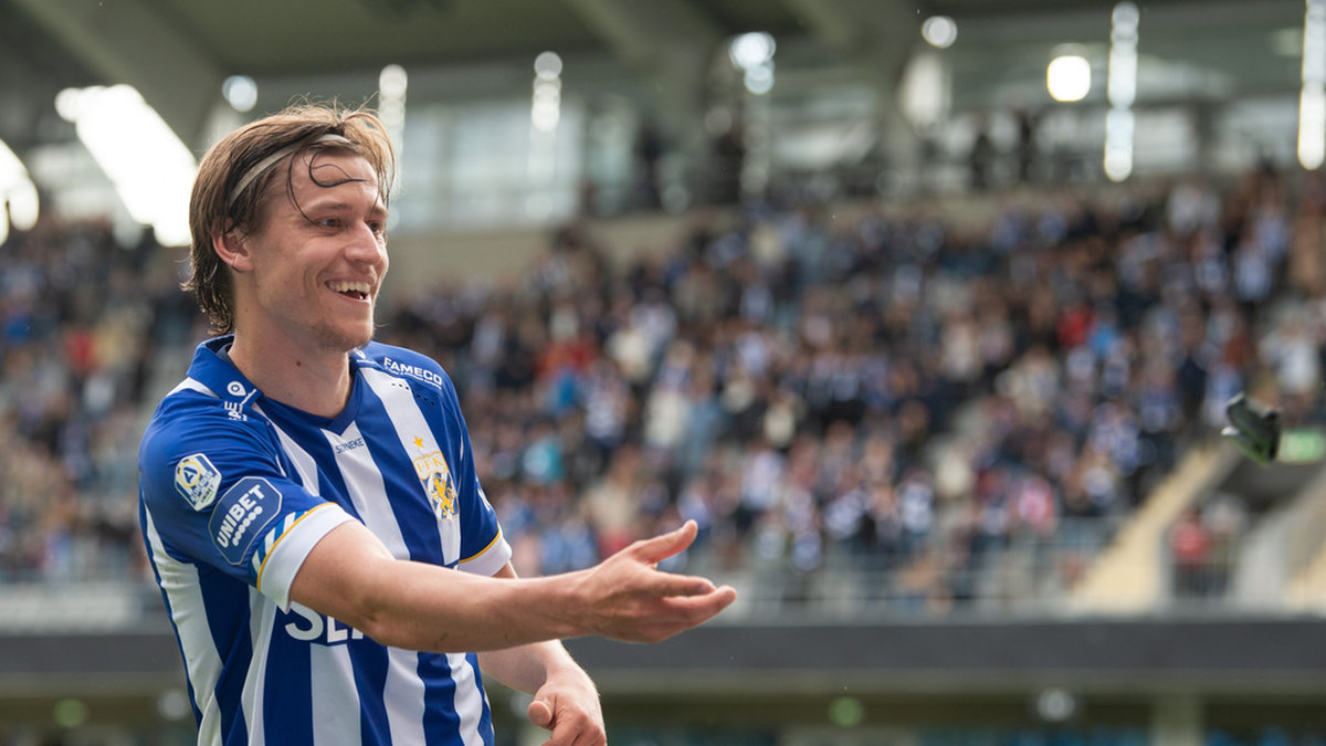 Simon Thern byter IFK Göteborg mot IFK Värnamo. Arkivbild.