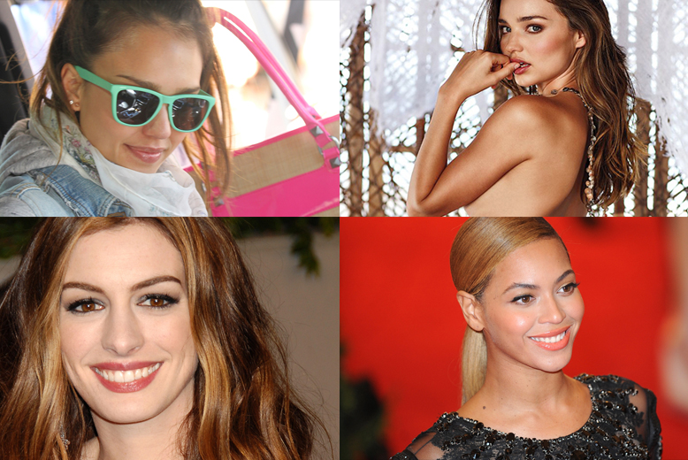Hur får Jessica Alba, Miranda Kerr, Anne Hathaway och Beyoncé sina drömkroppar? Kolla in bildspelet för svaren.