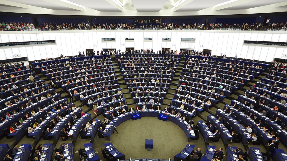 EU-parlamentet i Strasbourg. 