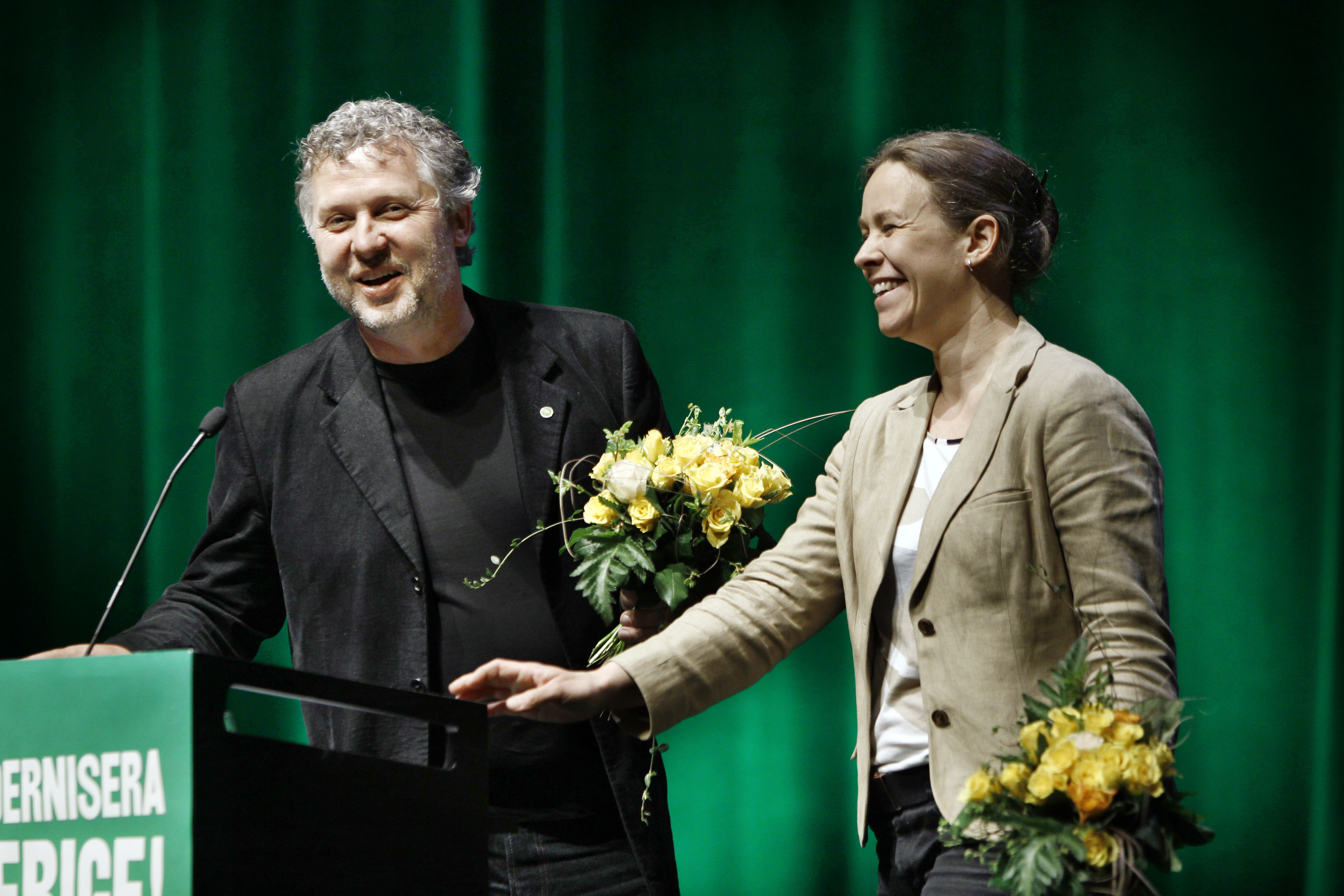 språkrör, Riksdagsvalet 2010, Peter Eriksson, Miljöpartiet, Maria Wetterstrand, Kongress