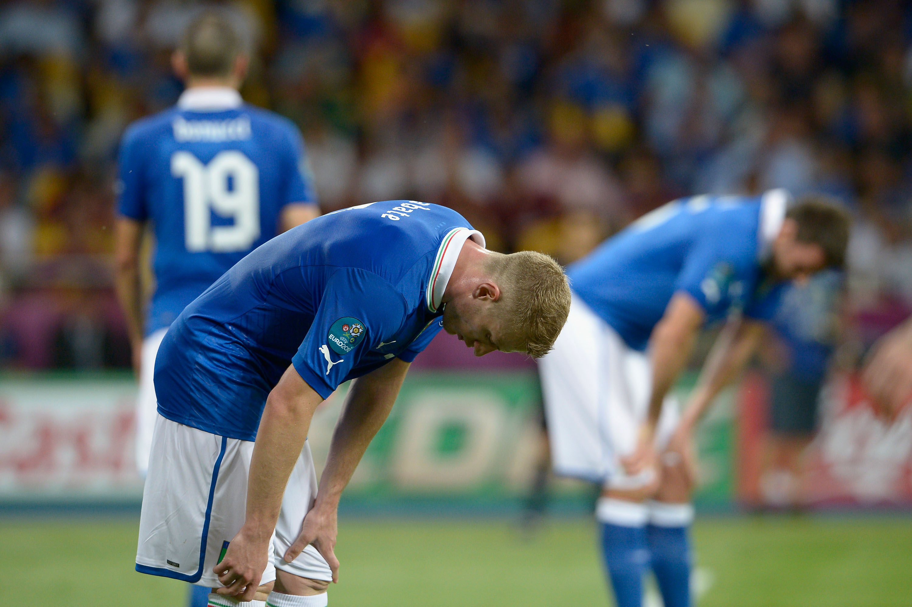 Tungt för Abate och hela Italien. Tungt för Abate och hela Italien.