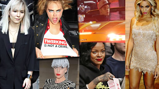 Lindsay Lohan, Lady Gaga, Noomi Rapace, Paparazzi