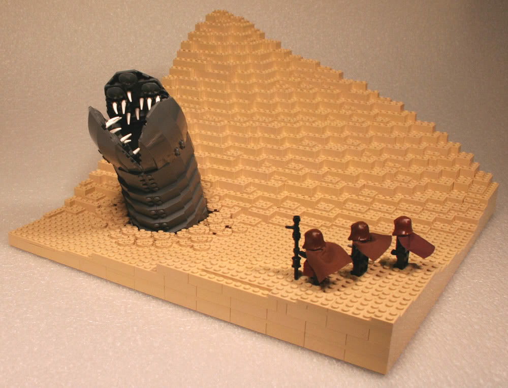 En scen ur Dune. En scen ur Dune.