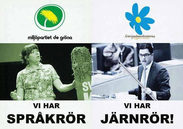 Järnrör, Star Wars och Absolut Rasist - så driver nätet med SD