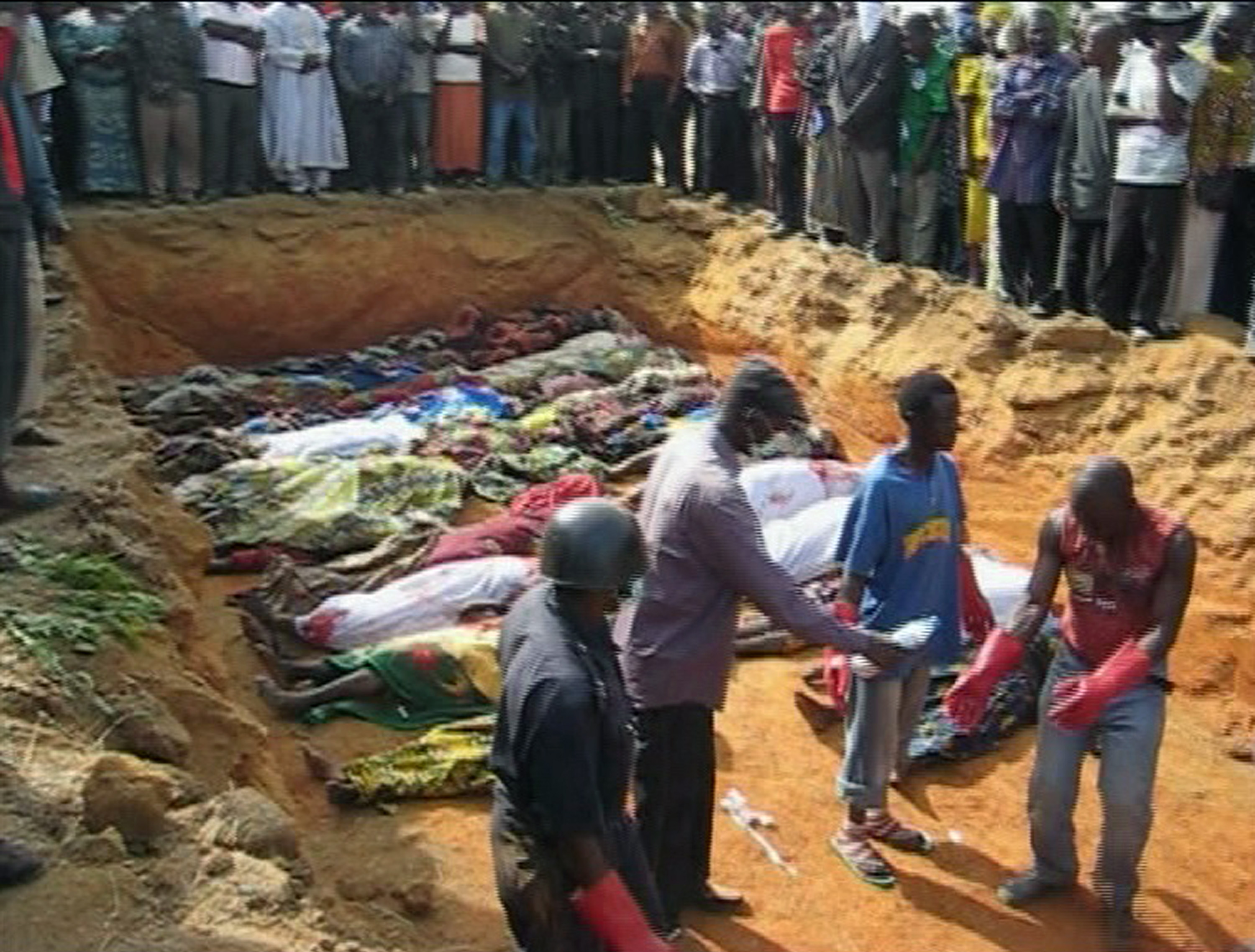 Muslimer, Attack, Kristendom, Nigeria, Massaker