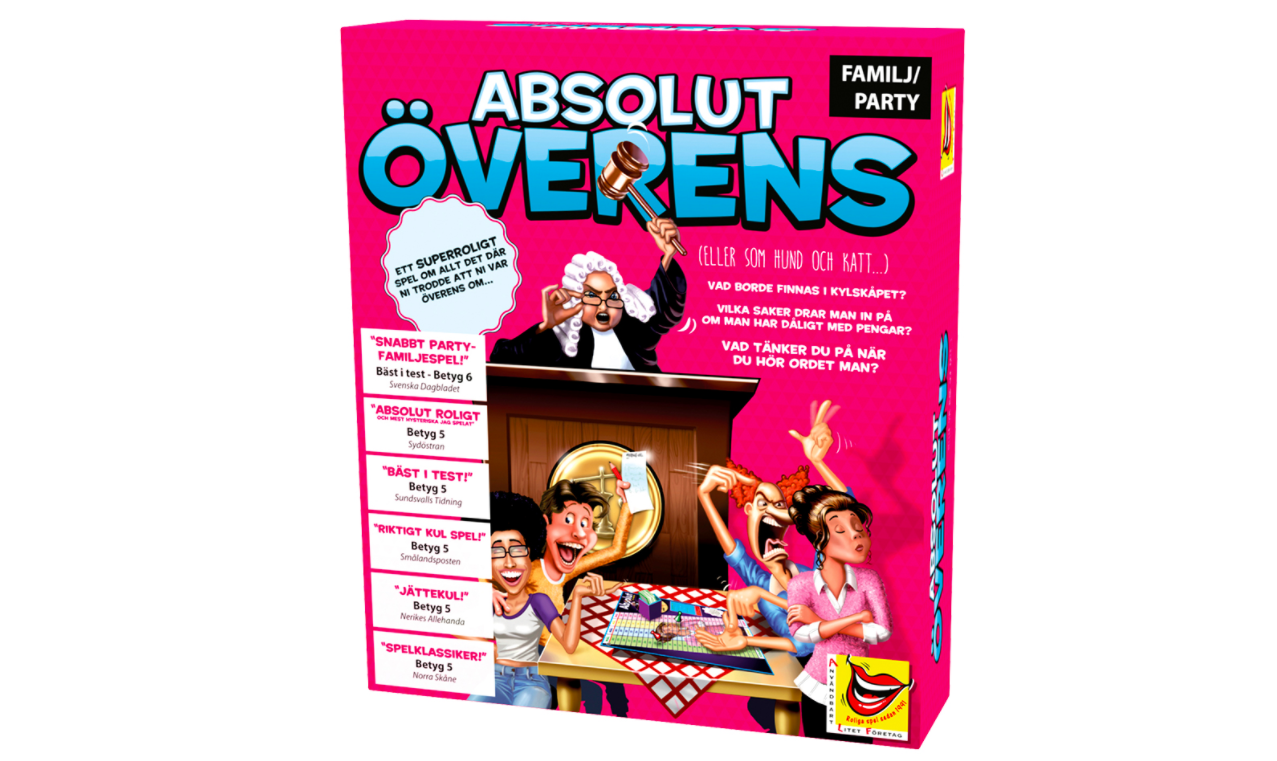 Sällskapsspelet Absolut Överens Sällskapsspelet Absolut Överens