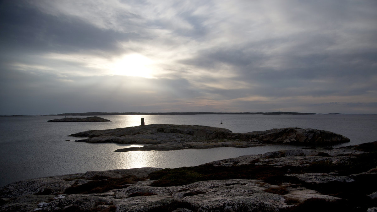 I havet utanför Saltö hittade en fritidsdykare ett paket som innehöll likdelar.