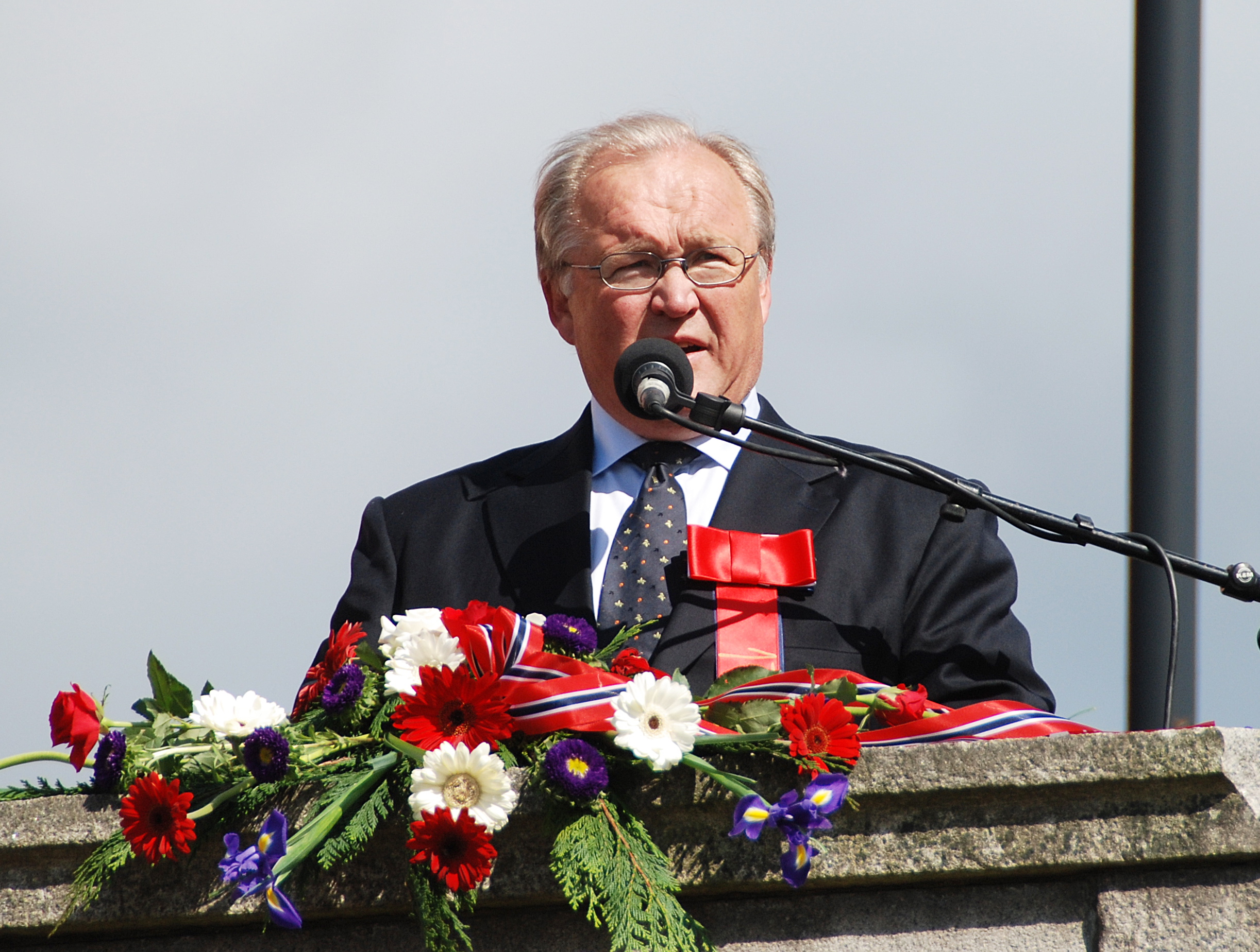 Göran Persson attackerade "olyckan Mats Odell" i sitt första majtal.