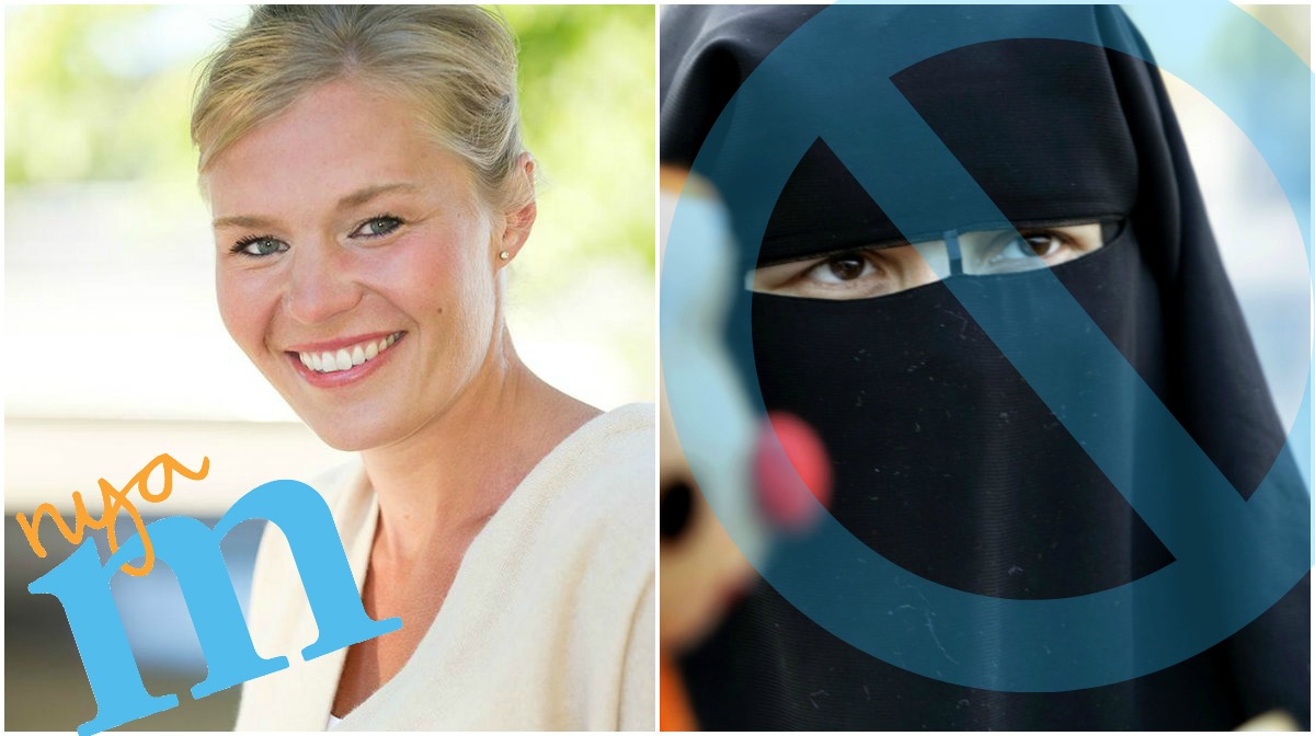 Moderaterna, Burka, Slöjförbud, Niqab, Norrkoping