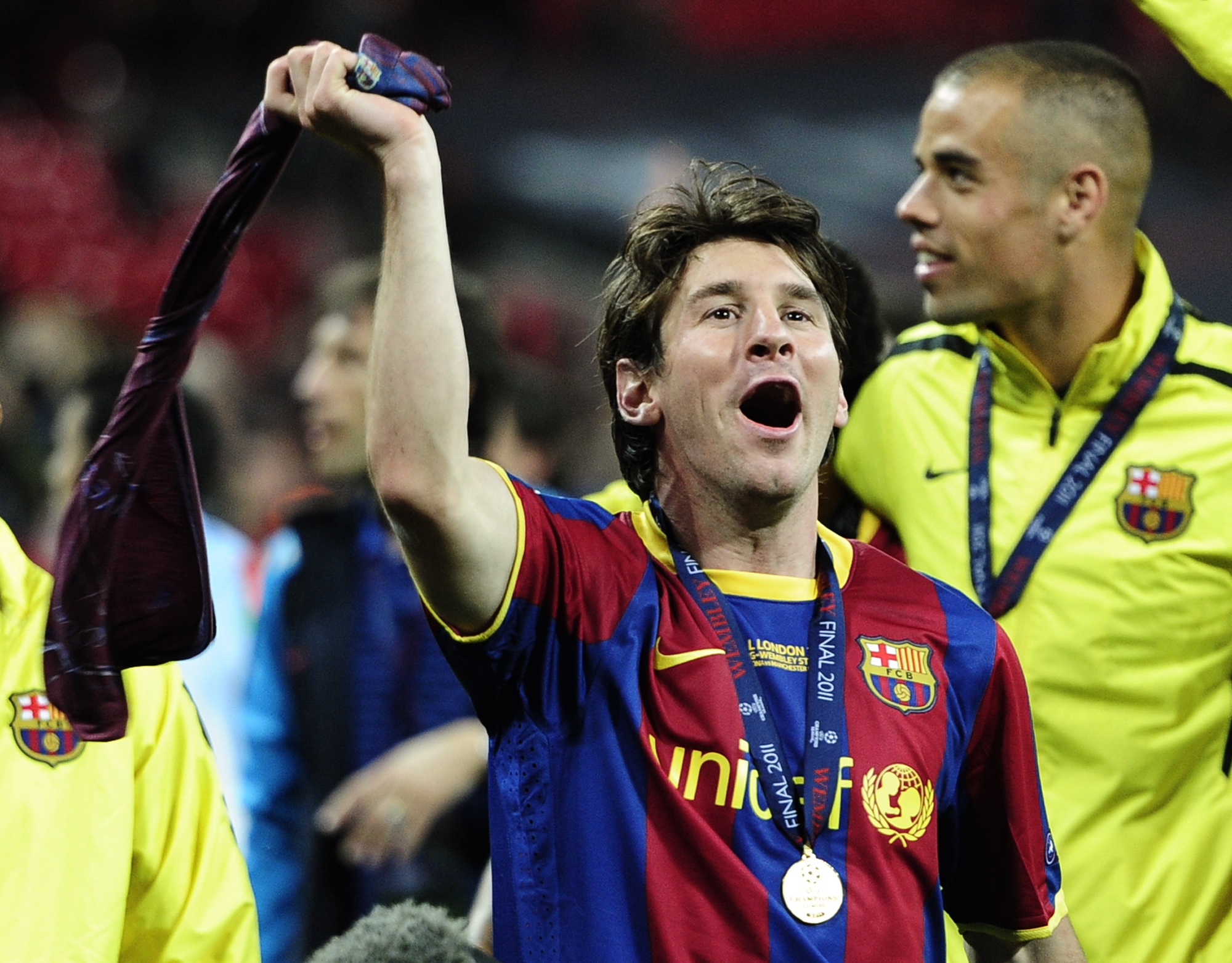 Messi var som vanligt ödmjuk efter matchen.