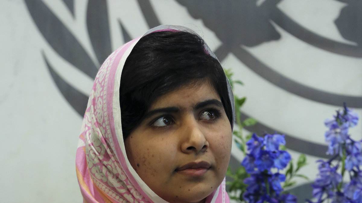 90-talisten Malala Yousafzai.